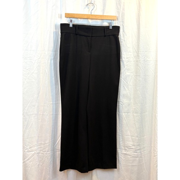 Rafaella Women's Black Ergofit Career Trouser Wide Leg, Size 12P - Picture 1 of 4